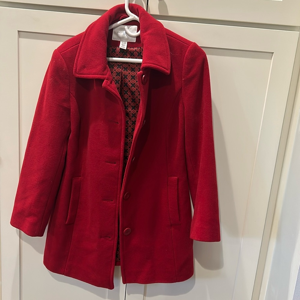 Jaclyn Smith wool blend women’s medium coat